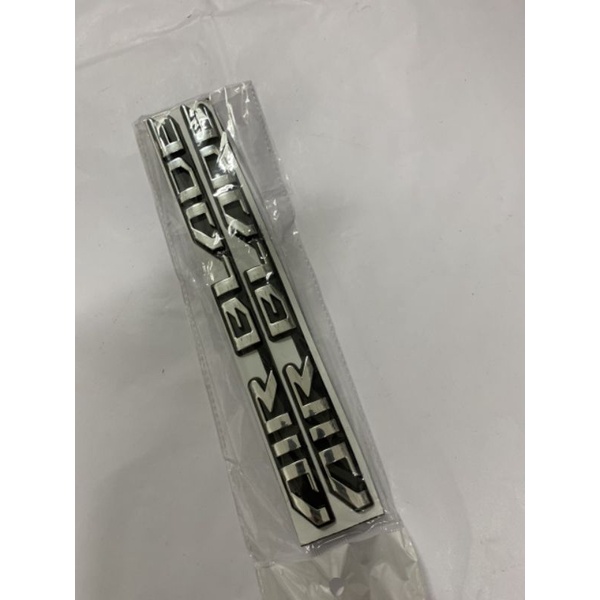 tem chữ nổi xe AB Air blade 110 đời 2011- 2012