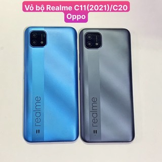 Vỏ bộ realme C11(2021)/C20 có phím +kính camera +khay sim