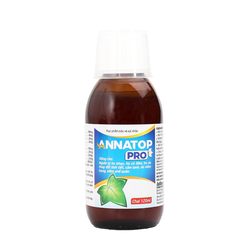 Siro Medistar hỗ trợ bổ phế Annatop Pro (chai120ml)