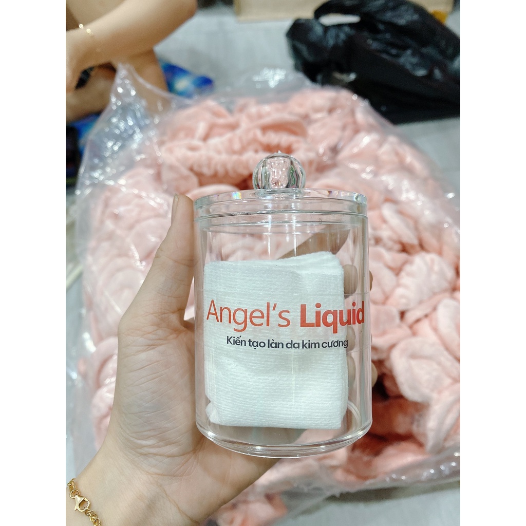 [HB Gift] Hủ đựng bông tẩy trang kháng khuẩn Angel's Liquid