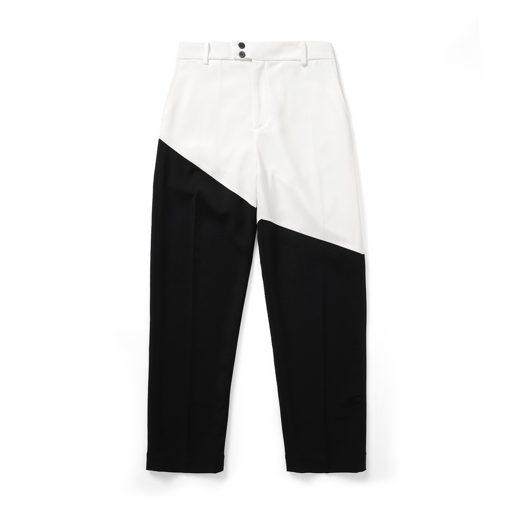 QUẦN DÀI CÁ ĐEN TRẮNG CHÉO