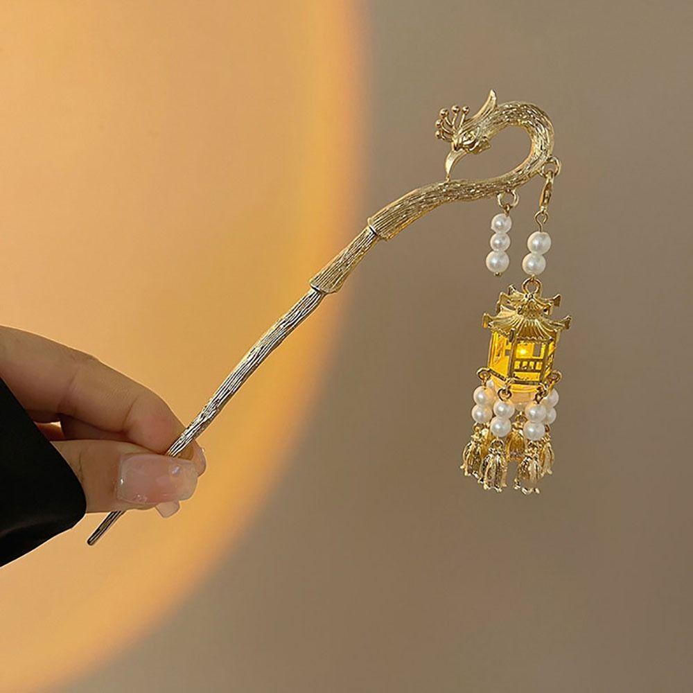 Trâm Cài Tóc Tua Rua Bằng Hợp Kim Phong Cách Trung Hoa Cổ Điển Cho Nữ