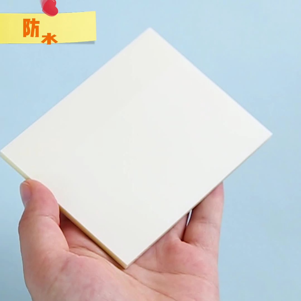 Giấy ghi chú giấy note pvc tiện dụng cho học sinh sinh viên CREAMY