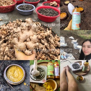 Cốt gừng,nghệ,gấc hạ thổ cho phụ nữ sau sinh Momger