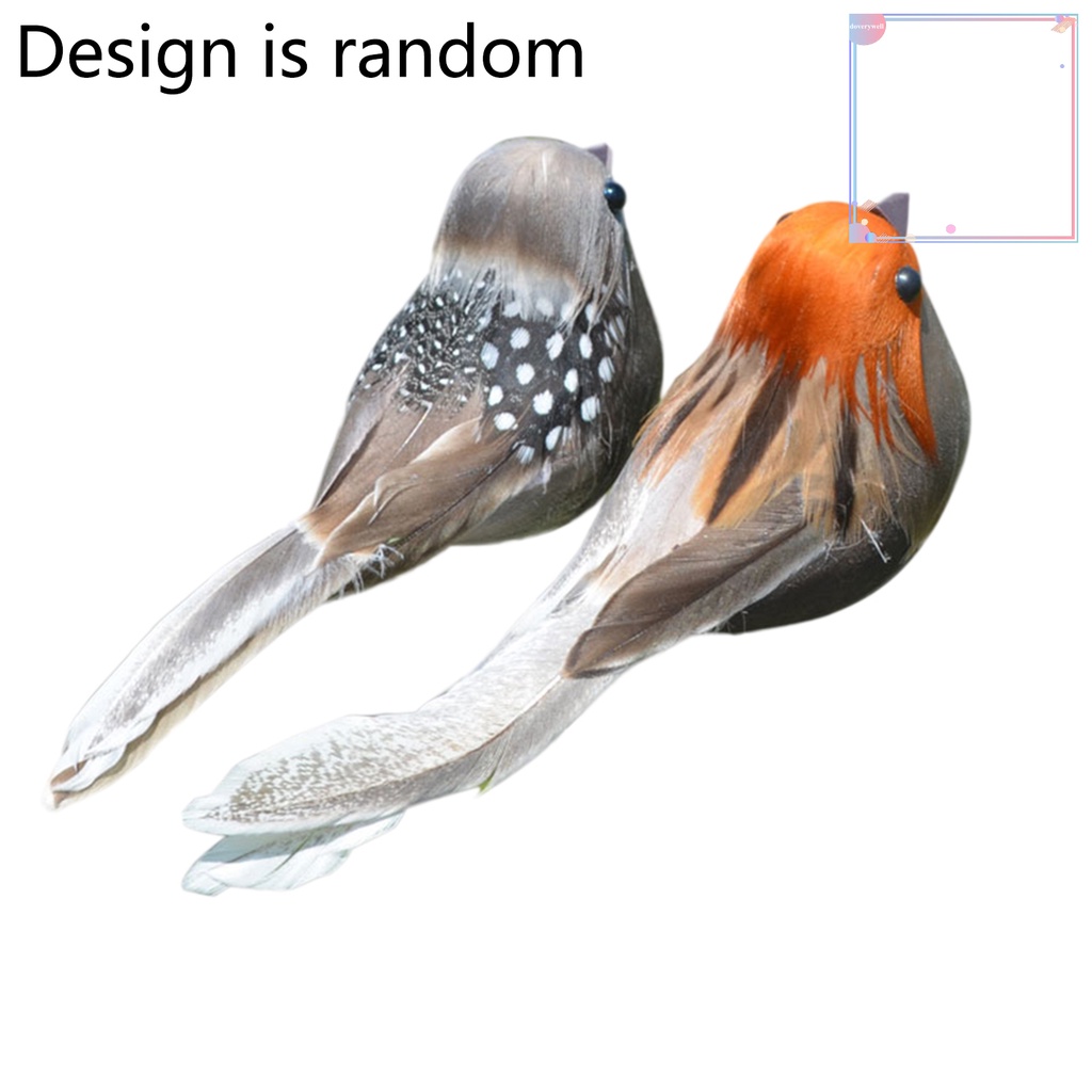 Phụ Kiện Trang Trí Sân Vườn Hình Chim Xốp Có Kẹp Tiện Dụng dv3