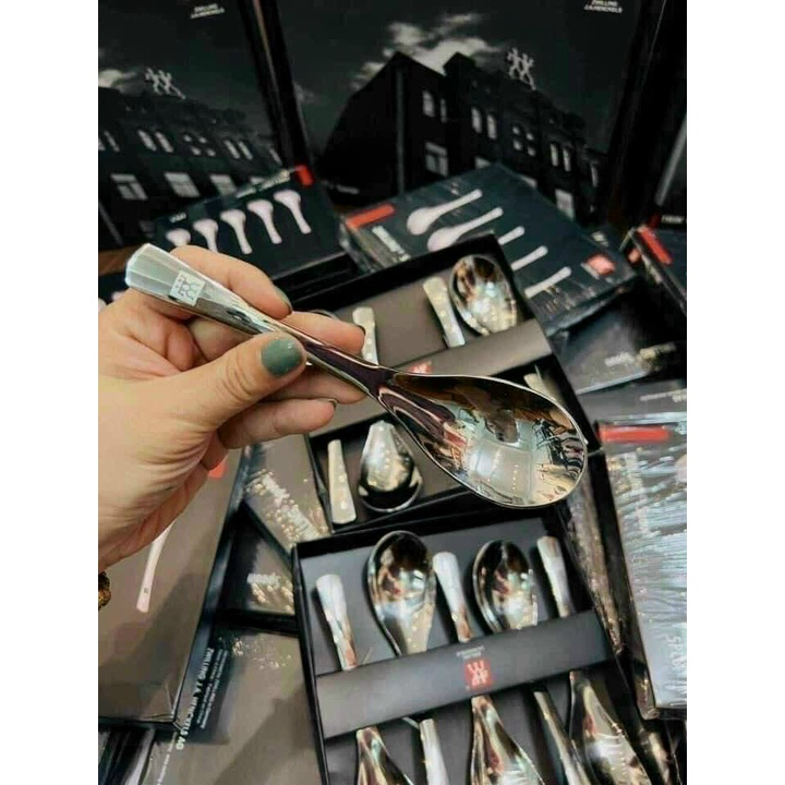 Set 5 thìa ăn phở, thìa súp INOX ZWILLING