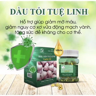 Dầu Tỏi Tuệ Linh_Kiểm soát mỡ máu_Tăng sức đề kháng