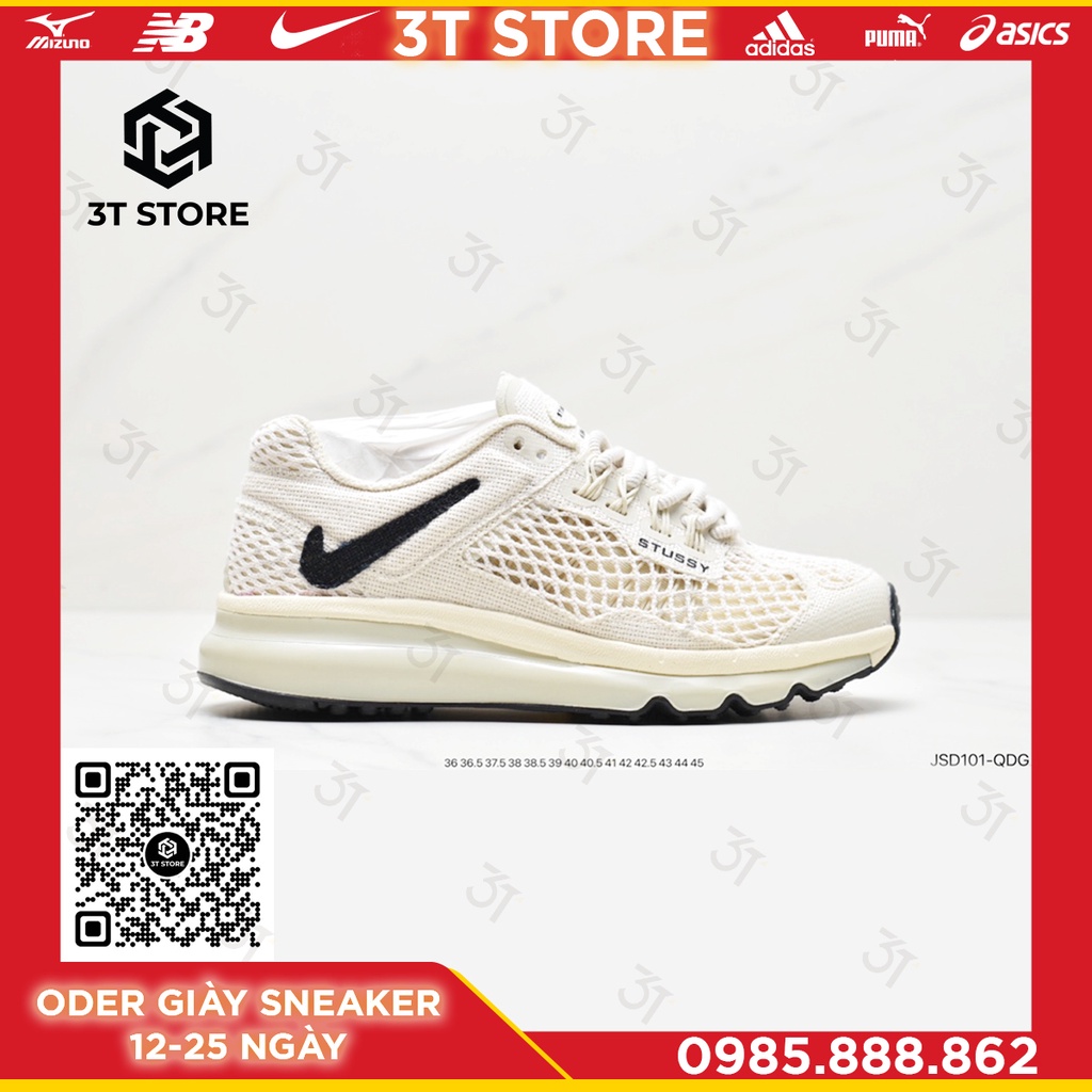 GIÀY SNEAKER MÃ SẢN PHẨM: DM6447-200_Stussy x NK Air Max 2013 "Fossil" _FULL BOX_FREE SHIP TOÀN QUỐC