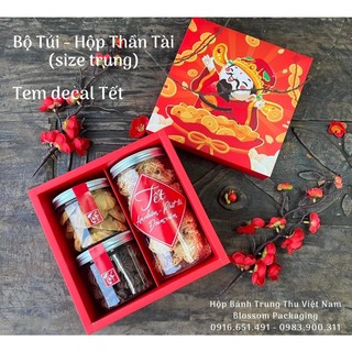 [SẴN] 36 Tem decal Tết dài 2x10cm