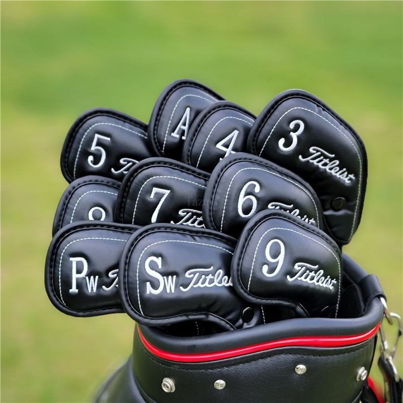 Titleist PXG Branded New Golf Club Iron Headcover (3,4,5,6,7,8,9, Pw, Aw, Sw) Thêu số chữ cho Vỏ bảo