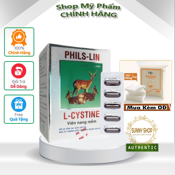 Viên uống đẹp da Phils-Lin Phil Lcystine L cystine 500mg