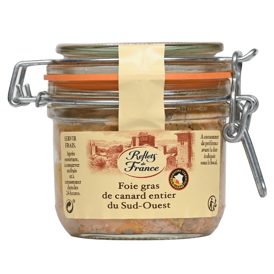 Pate gan ngỗng từ Pháp nguyên miếng - Reflets de France (180g)