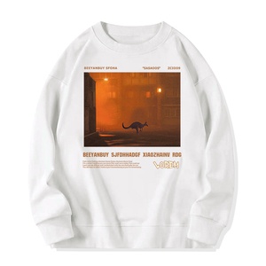 Porozi  Áo nỉ Áo len tay dài cổ tròn màu sắc đơn giản cho nữ