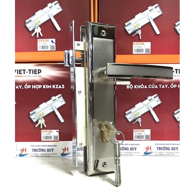 Khoá cửa đi cao cấp Việt Tiệp 04908 - Bảo hành 3 năm