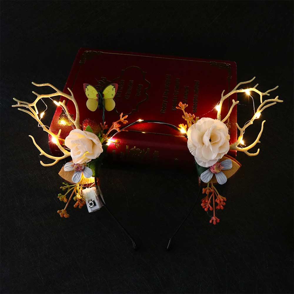 SOMEDAYZL Băng Đô Cài Tóc Phát Sáng Dễ Thương Phong Cách Hàn Quốc