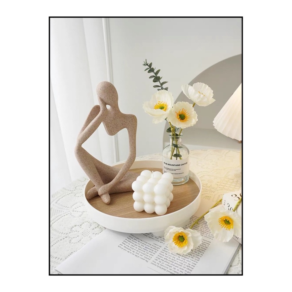 Tượng trang trí nhân vật trừu tượng phong cách Bắc Âu