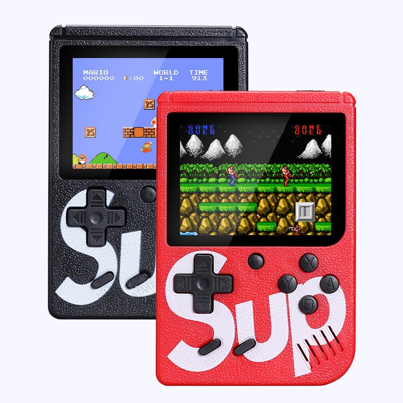 Máy chơi game cầm tay mini SUP Macaron 500 trò chơi trong một