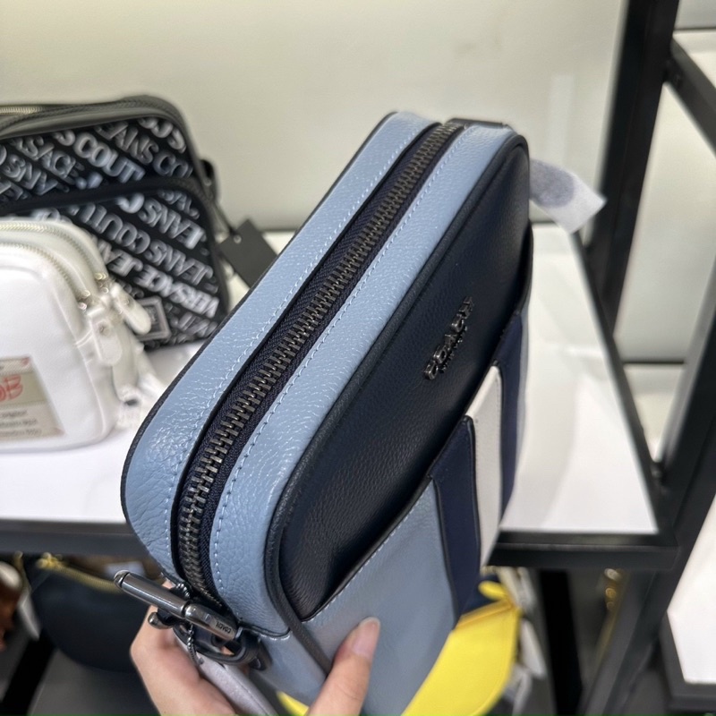 Túi Coach Nam Đeo Chéo Sọc
