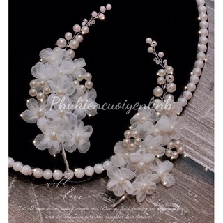 các set cài tóc cô dâu( bán cả bộ như ảnh)