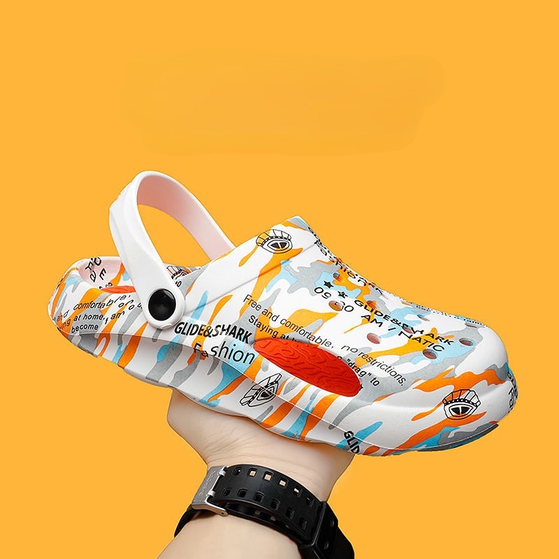 Sandal Thiết Kế Mới Siêu Nhẹ Chống Trượt Chống Thấm Nước Cao Cấp Thời Trang Dành Cho Nam