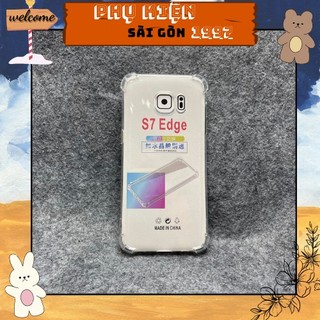 Ốp điện thoại mềm trong suốt chống trầy cho Samsung Galaxy S8 S8+ S7 S7 edge S6 A7 A5 A3 J5 J7