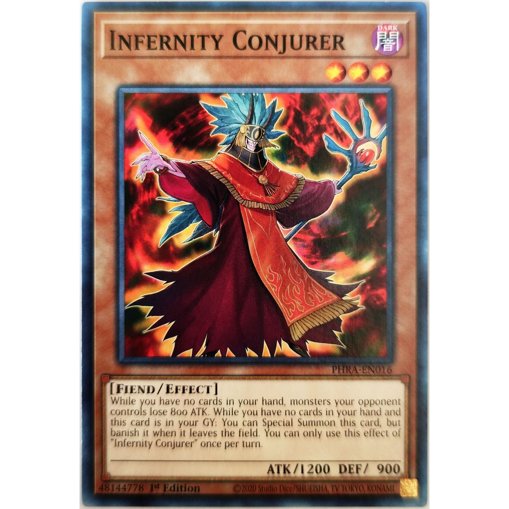 [Thẻ Yugioh] Infernity Conjurer |EN| Common