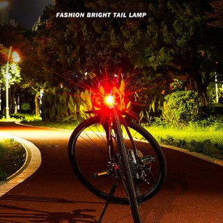 Đèn hậu xe đạp, đèn led nhiều màu siêu sáng - TU63