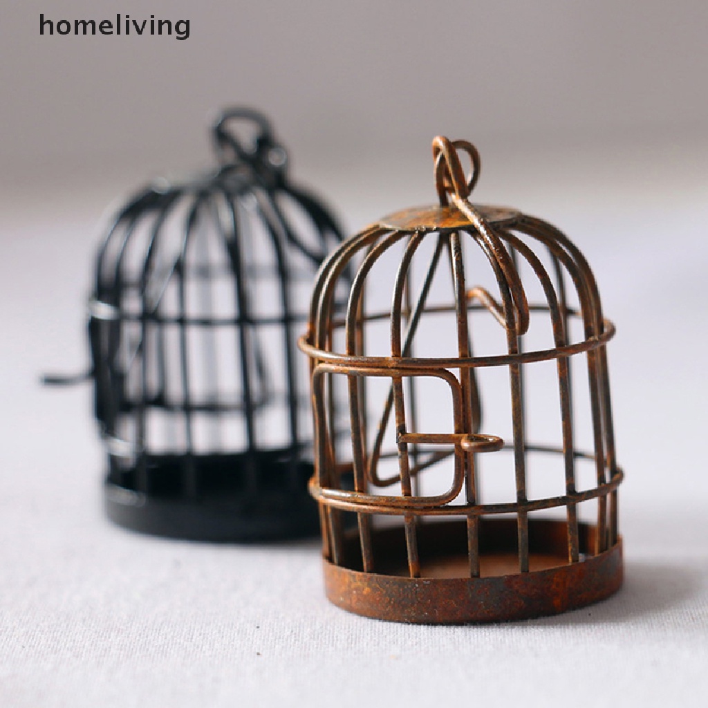 Lồng Chim Bằng Sắt Nghệ Thuật Handmade Trang Trí Phong Cảnh