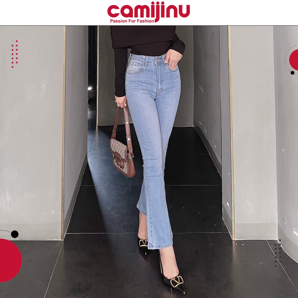 Quần Jeans Nữ Lỡ Xanh Trung