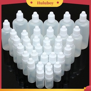 [Huluboy] Set 5 Chai Nhựa Rỗng Nhỏ Giọt 5-100ml