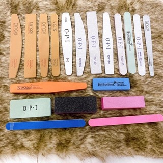 Dũa móng buffer phao móng sần nhám mịn các loại Dingxi và OPI