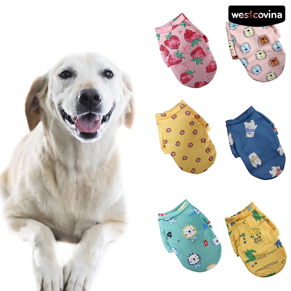 [Hot] [Hot]♝Áo Len Giữ ẤM HọA TiếT HoạT HìNh Dễ Thương Cho Thú Cưng