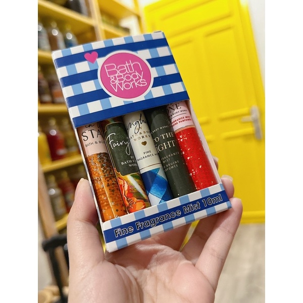 COMBO 5 CHAI MIST 10ML BATH & B0DY W0RKS