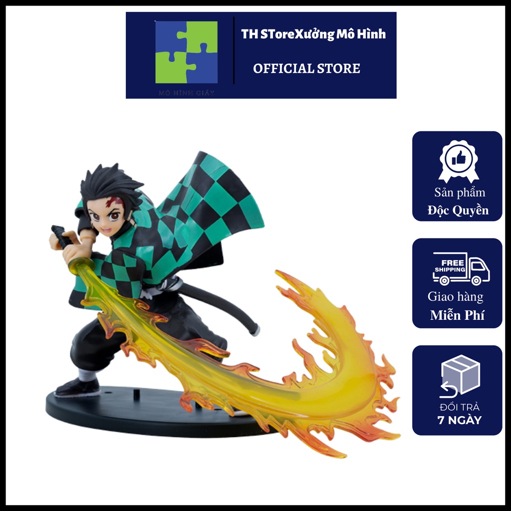 Mô hình Thanh gươm diệt quỷ Tanjiro cao 16cm, mô hình Kamado Tanjiro