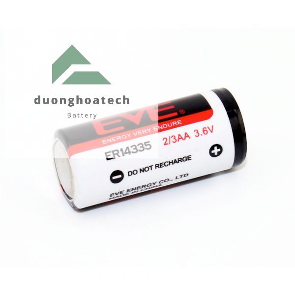 Pin Nuôi Nguồn EVE ER14335 Lithium 3.6V 2/3AA 1650mAh