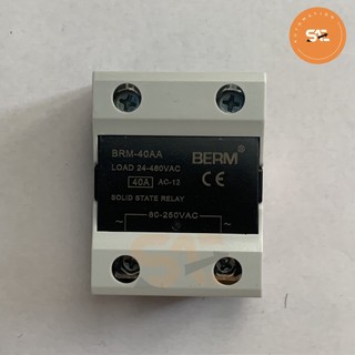 Rơ le bán dẫn SSR BRM-40DA/60DA/100DA hãng Berm