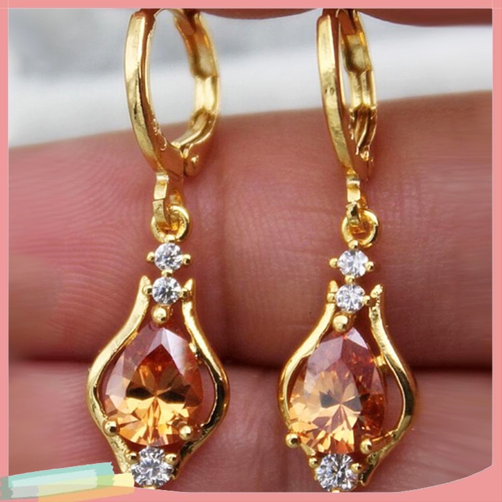 1 đôi khuyên tai nữ phong cách vintage xinh xắn