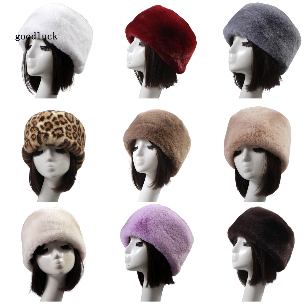 Chúc Mừng Năm Mới| Mũ Beanie Vải Lông Trang Trí Nửa Đầu Cho Nữ
