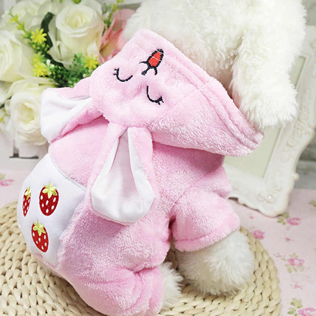 Quần áo ấm  cho chó mèo mùa đông, Áo hoodie 4 chân cosplay khủng long, bò sữa Áo khoác cho chó cưng Trang phục cho chó