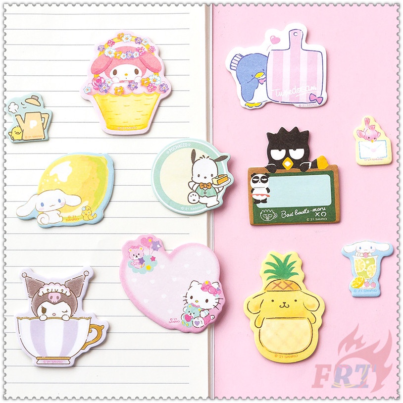 SANRIO ❣️Set 105 Tấm Giấy Ghi Chú Họa Tiết Hello kitty / my melody / cinnamoroll / Pompom❣️Miếng Dán Ghi Nhớ Họa Tiết Hoạt Hình Dễ Thương