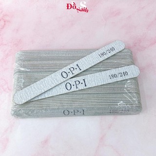 Lốc 50 dũa opi mỏng dũa móng tự nhiên độ nhám 180/240