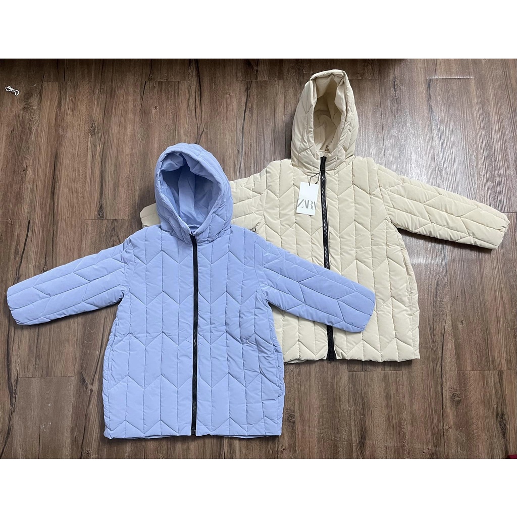 Áo phao Zara VNXK dáng dài cực đẹp