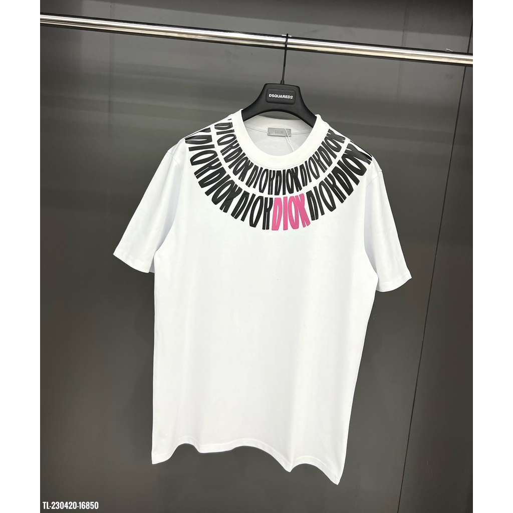 Áo Phông Nam In Chữ DIO Vòng Vải Mềm Mịn - Áo Thun Nam Chữ Vòng Cổ Cực HOT