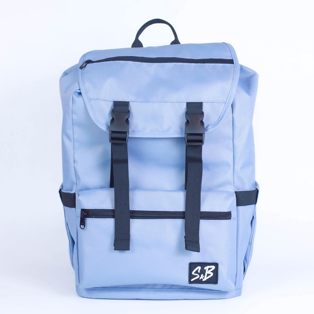 Essentials Backpack balo chính hãng thương hiệu S&B màu xanh