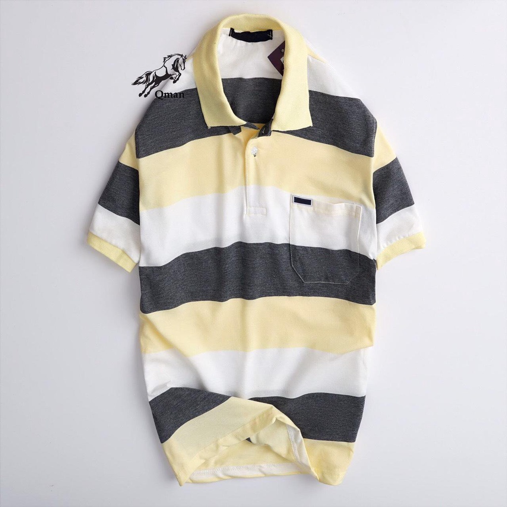 Áo thun nam trung niên ba sọc vải cotton cao cấp, thấm hút mồ hôi siêu tốt, thoáng mát cực sang trọng A0012