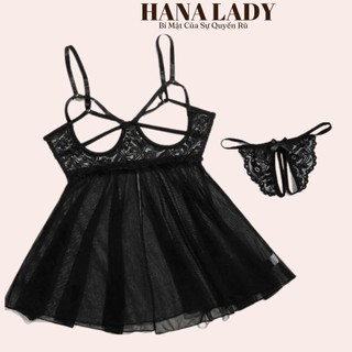 Váy Ngủ Siêu Mỏng Gợi Cảm Hở Ngực Sexy VN314