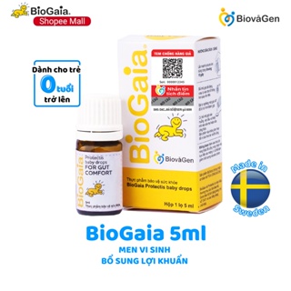 Men vi sinh BioGaia ProTectis Drops cải thiện hệ tiêu hóa xuất xứ Thụy Điển dung tích 5ml