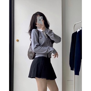 Chân váy mini xếp ly ( lót quần )
