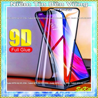 Kính cường lực full điện thoại xiaomi mi 5x, mi 8, mi 8 lite, mi 9se, mi a2, a2 lite, mi s2  (9d - tặng giấy lau).