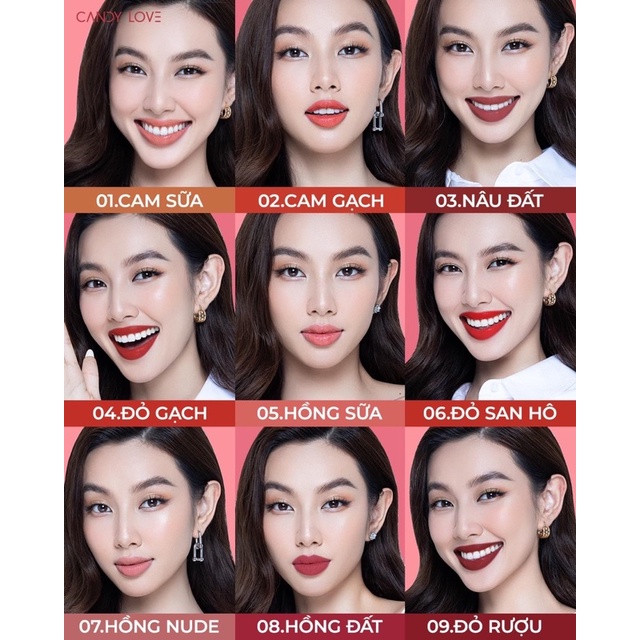 Son Candy Love Hàn Quốc Cao Cấp Thuỳ Tiên Date 11/2023